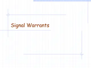 Understanding Traffic Signal Warrants and Timing Relationships