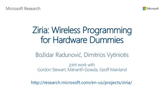 Wireless Programming for Hardware Dummies: Simplifying Wireless Research in the Industry