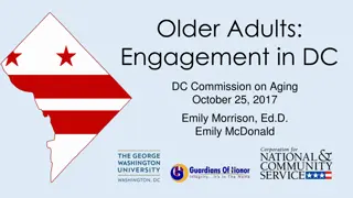 Civic Engagement and Volunteering Among Older Adults in Washington, D.C.