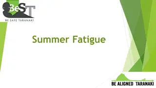 Summer Fatigue and its Symptoms