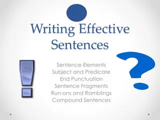 Mastering Sentence Structure for Effective Communication