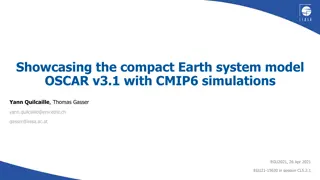 Comprehensive Overview of OSCAR v3.1: A Compact Earth System Model with CMIP6 Simulations