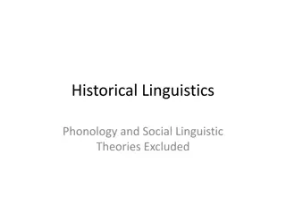 Exploring Language Change: Historical Linguistics and Social Perspectives