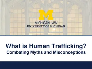 Human Trafficking: Dispelling Myths and Misconceptions