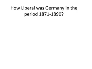 Germany's Liberalism Debate 1871-1890