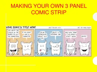 Create Your Own 3-Panel Comic Strip Tutorial