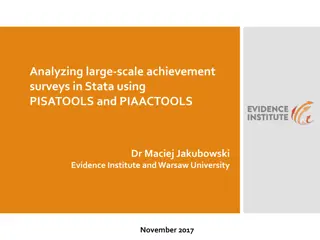 Large-Scale Achievement Surveys and Error Analysis