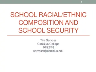 Impact of Racial/Ethnic Composition on School Security