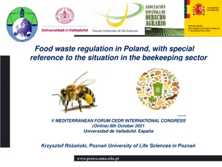 Food Waste Regulation in Poland: Focus on Beekeeping Sector