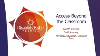 Enhancing Accessibility and Inclusion Beyond the Classroom for Children with Disabilities