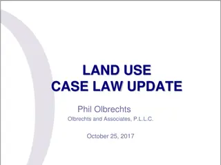 Land Use Case Law Update - Key Rulings and Facts of Murr v. Wisconsin