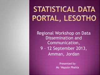 Enhancing Data Dissemination through the AfDB Statistical Data Portal