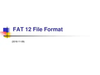 The Basics of FAT File System