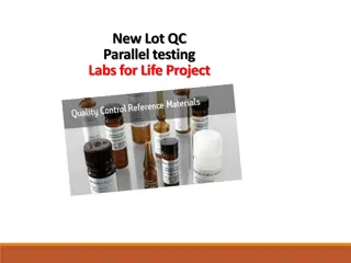 Implementing Parallel Testing Labs for Quality Control in Life Science Projects