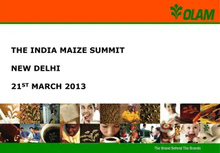 Insights from India Maize Summit 2013: Market Trends and Production Estimates