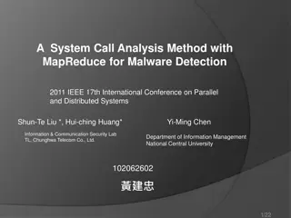 MapReduce Method for Malware Detection in Parallel Systems