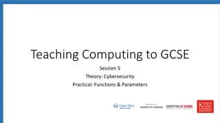 Understanding Cybersecurity for GCSE Computing Students