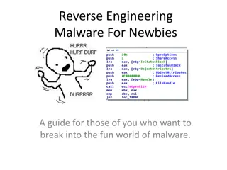 Introduction to Malware Reverse Engineering