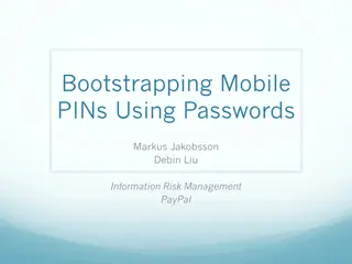 Enhancing Mobile PIN Security Using Passwords