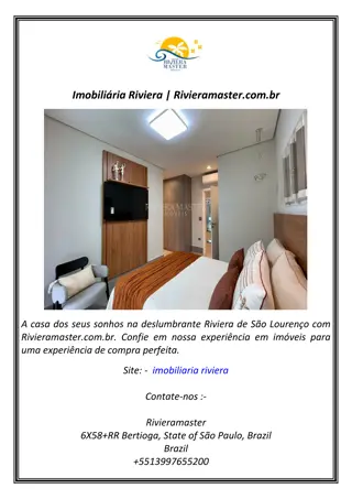 Imobiliária Riviera | Rivieramaster.com.br