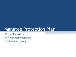 Manatee Protection Plan Workshop in City of Palm Coast, September 2015