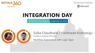 Microsoft Integration Day - Cloud Automation and Platform Functionality