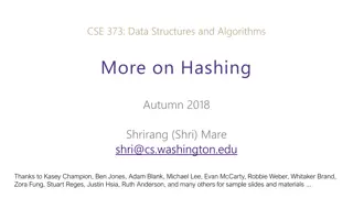 Comprehensive Overview of CSE 373 Data Structures and Algorithms Course - Autumn 2018