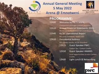 Kruger Lowveld Business Annual General Meeting 2022 Highlights