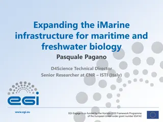 Advancements in iMarine Infrastructure for Biology Research