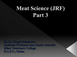 Animal By-products in Meat Science Research