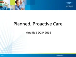 Enhanced Chronic Care Delivery Model Overview