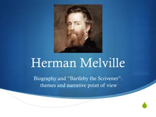 Exploring Herman Melville's Biography and Themes in Bartleby the Scrivener