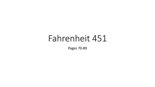 Themes and Symbols in Fahrenheit 451