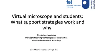 Effective Support Strategies for Virtual Microscope Use in Education