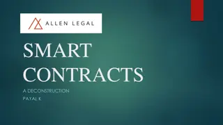 Exploring the Future of Smart Contracts in Legal Practice