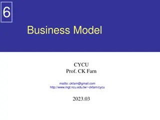 Business Models and Strategies for Profitable Success