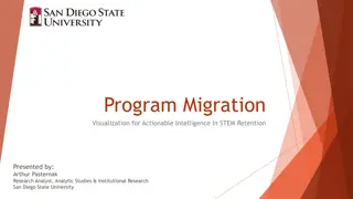 Enhancing STEM Retention through Program Migration Visualization