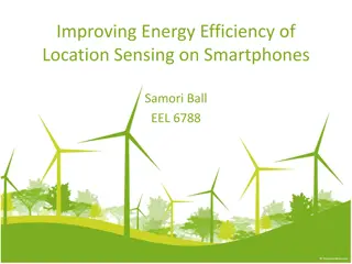 Enhancing Smartphone Location Sensing Efficiency