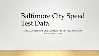 Baltimore City High-Speed Data Access Analysis