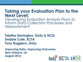 Developing Effective Data Analysis Plans for Evaluation Processes