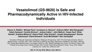 Safety and Pharmacodynamic Activity of Vesatolimod (GS-9620) in HIV-Infected Individuals