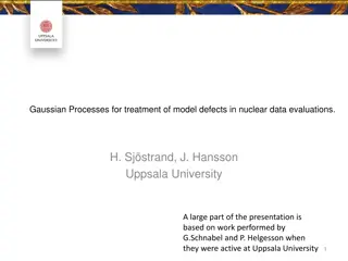 Gaussian Processes for Treatment of Model Defects in Nuclear Data Evaluations