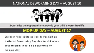 National Deworming Day - August 10: Ensure Your Child's Health