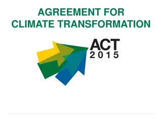 Global Climate Transformation Agreement and Actions