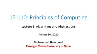 Simplifying Algorithms with Variables and Indices