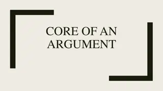 Crafting a Persuasive Classical Argument