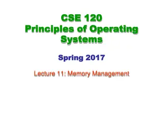 Memory Management Principles in Operating Systems