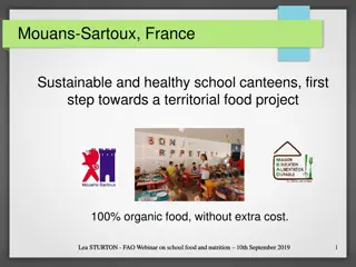 Transforming School Canteens: A Sustainable Approach in Mouans-Sartoux, France