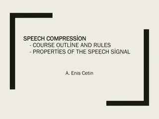 Speech Signal Processing Course Outline and Grading System