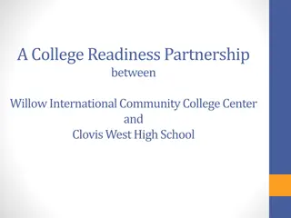 Enhancing College Readiness Through Partnerships